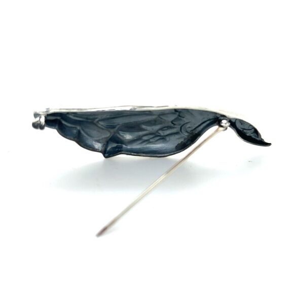 Tiffany & Co Goose Brooch Sterling Silver Estate TIF896 - Picture 4 of 9